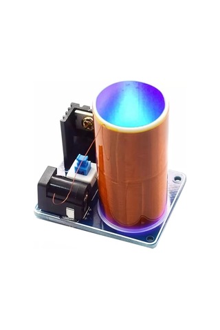 Mini Tesla Bobin Kit Demonte Modül Kablosuz Enerji İletimi Bd243 Dc 9 / 12v Temassız Elektrik