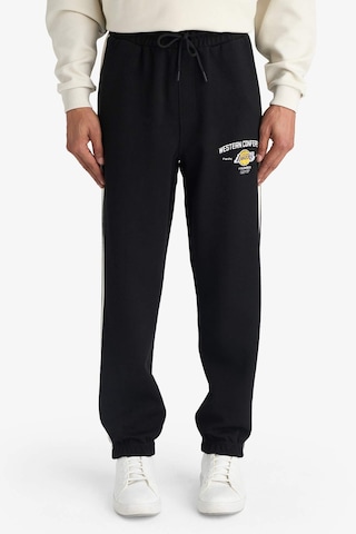 Defacto Nba Los Angeles Lakers Standart Fit Jakarlı Jogger G5014ax25aubk81 Siyah-bk81