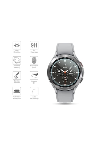 Samsung Uyumlu Galaxy Watch 4 46Mm Cam Ekran Koruyucu