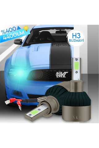 POINT MARKETING H3 Ice Blue Buz Mavi Led Xenon Far Ledi Led Zenon Far Ampulü