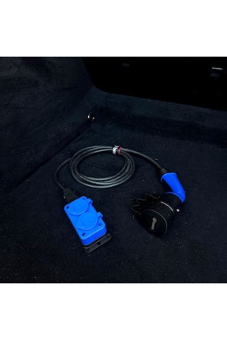 Bemis V2l Vehicle To Load Elektrikli Araç Uyumlu 2 Li Priz Uzatma Adaptörü 3 Metre Byd / Skywell 3.5 KW