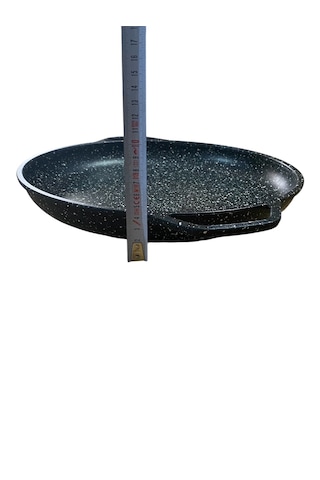 Mobilreyon Granit Döküm Sac Kavurma Tavası, 36 Cm Granit Tava