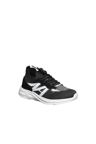 Tarzbu Triko Çocuk Spor Ayakkabı Rahat Nefes Alır Bağcıklı Unisex Ayakkabı Tarzjum07 Siyah