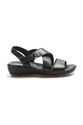 Fast Step Hakiki Deri Kadın Klasik Sandalet 864zar05 001