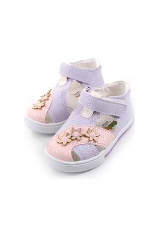Şirin Bebe 1716 Kız Bebek Ortopedik Ayakkabı Sandalet Lila