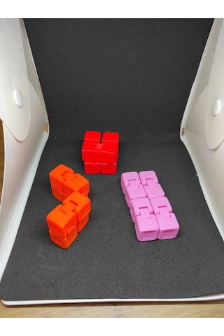Teknosanat 3d Baskı Infinity Cube - Sonsuzluk Küpü Stres Oyuncağı Fidget Toy