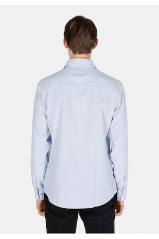Colin's Colins Regular Fit Shirt Neck Çizgili Erkek Mavi Uzun Kol Gömlek Cl1072092 Cl1072092 Q1.v2 Lbl Açik Mavi