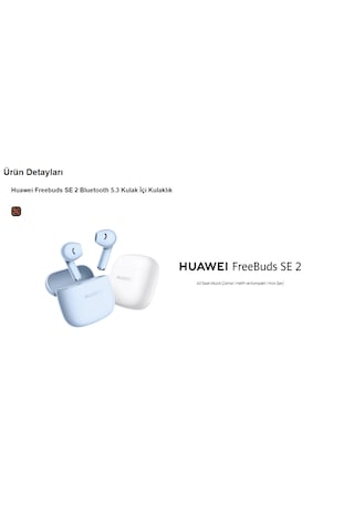 Huawei Freebuds Se 2 Bluetooth 5.3 Kulaklık
