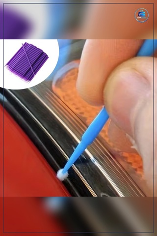 Mini Tek Kullanımlık Araba Rötuş Fırçası İnce Uçlu Yumuşak Kıllı