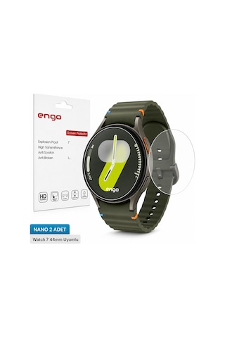 Samsung Galaxy Uyumlu Watch 7 44mm Ekran Koruyucu Nano 2 Adet