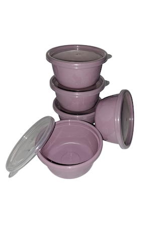 Tick Tock Hava Sızdırmaz Saklama Kabı 5'li Set Pudra 5 x 250 ML Pudra