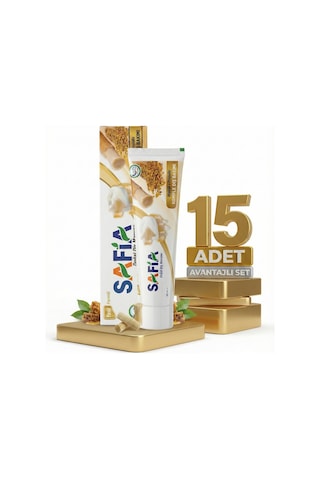 Safia Diş Macunu Misvak Ve Propolis 15x60 Ml