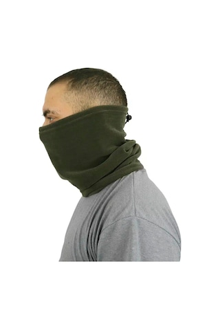 Seva Boyunluk Termal Polar Boyunluk Unisex Haki