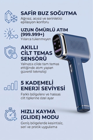 Fakir Auria IPL Lazer Epilasyon Cihazı