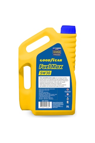 Goodyear Goodyear Fuel Max 5W30 Motor Yağı 5 Litre
