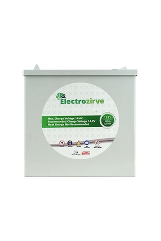 Electro Zirve 12.8v 100ah Lityum Akü Lifepo4
