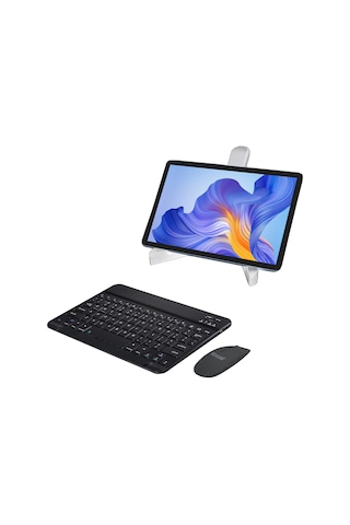 Honor Uyumlu Pad X8 10.1'Bluetooth Klavye+Mouse+Tablet Standı-AL2765