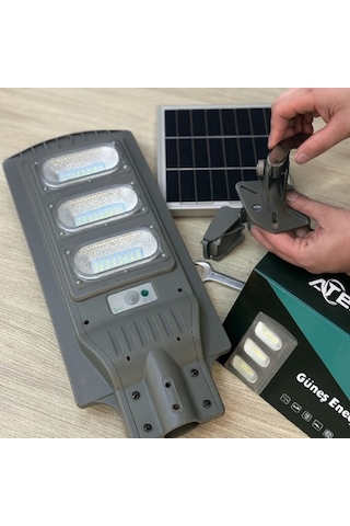 Güneş Enerjili Sokak Lambası 120 W Beyaz