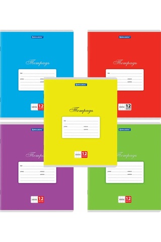 Brauberg Okul İçin Kareli Defter 12 Sayfa 10'lu Set 317997898