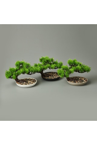 Evaa Dekor Bonsai Yapay Çiçek - Asorti - 25x18 Cm Renkli