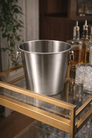 Premium Metal Buz Kovası Renkli