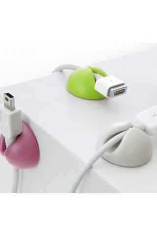 Kablo Sabitleyici Aparat 6 Adet Renkli