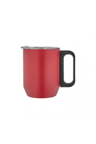 Forzacase 304 Paslanmaz Çelik 300 Ml 6 Saat Sıcak Soğuk Tutan Bardak Çay Kahve Su Termosu - Fc1132 Kırmızı