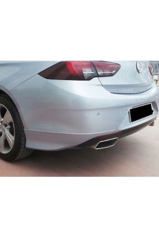 Opel Insignia Arka Tampon Flap Seti Opc Line 2017 + Piona Black , Abs Plastik