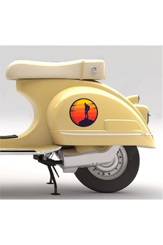 Dağcı Adventure Kamp Sticker - 4x4 Off Road Pickup Camping Sticker - Araba Oto Motosiklet Karavan Sticker - 02132 10X10 Cm