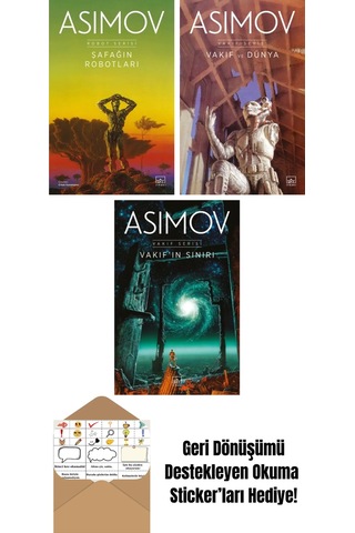 Şafağın Robotları Robot Serisi 3. Kitap + Vakıf Ve Dünya Vakıf Serisi 5. Kitap + Vakıf In Sınırı Vakıf Serisi 4. Kitap