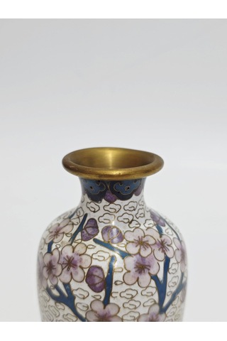 Antika Cloisonne Mini Vazo 10cm 010