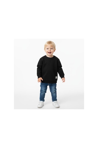Seabubbles Basic Erkek Çocuk Sweatshirt St09634 Siyah