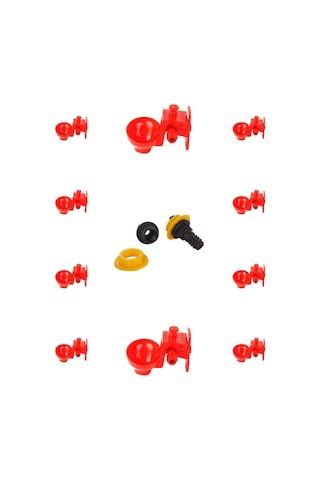 Biltek Otomatik Tavuk ve Civciv Suluk 10 Adet + 1 Adet Depo Aparatı