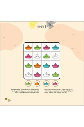 Solve 3-4 Yaş / Iq. Dikkati Güçlendirme Seti-Anasınıfı