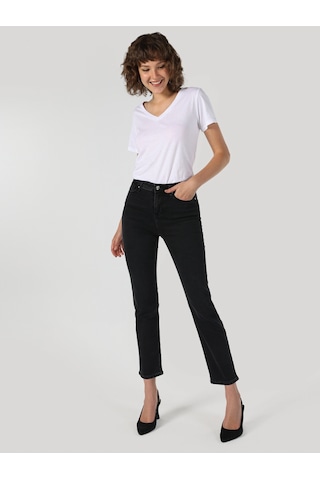 Colin's 703 Carla Slim Fit Normal Bel Düz Paça Kadın Pantolon CL1064386_Q1.V1_DN05444