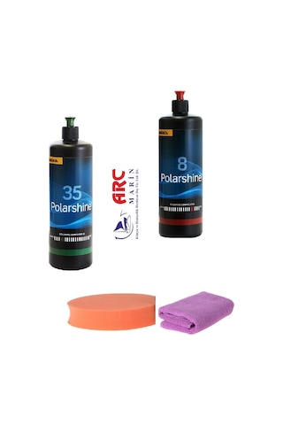 Epoksi Masa Parlatma Seti-Pasta ve Cila Büyük Set Polisaj