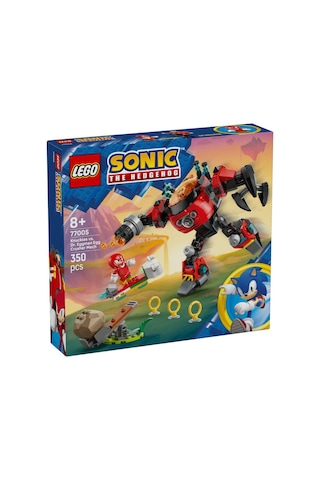 Lego Sonic The Hedgehog 77005 Knuckles Vs. Dr. Eggman Egg Crusher Mech