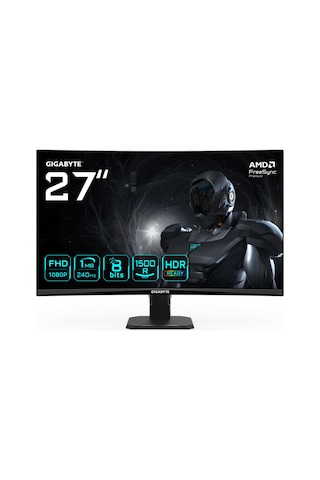 Gıgabyte Gs27fc2 240hz 1ms Hdr Ready Full Hd Curved Va 1500r Cece5gıg0054
