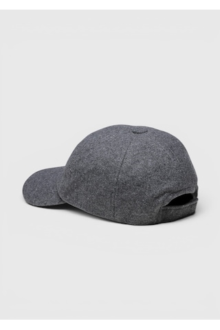 Ramsey Gri %70 Polyester ,%30 Yün Sapka