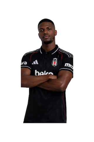 Beşiktaş Lisanslı Adidas Forma Lazer Kutu Siyah-beyaz