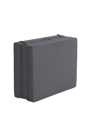 Neosleep Katlanır Yatak Yer Yatağı Misafir Yatağı Yoga Yatağı Kamp Yatağı Katlanır Yatak 10 Cm Kalınlık Neo009 Gri