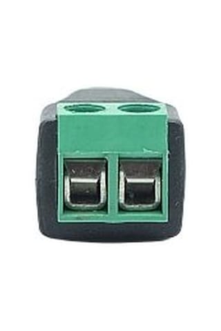 12V Dc 2.1X5.5 Mm Erkek Güvenlik Kamerası Klemensli Cctv Jak Konne