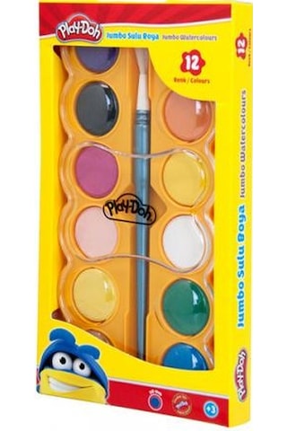Play-Doh Suluboya Jumbo 12 Renk 40 Mm Play-Doh Suluboya Jumbo 12 Renk 40 Mm
