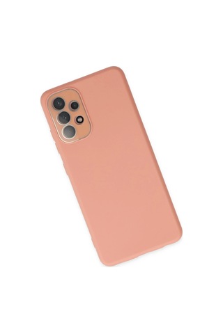 Cosmotex Newface Samsung Galaxy Uyumlu A33 5g Kılıf Lansman Glass Kapak - Pembe