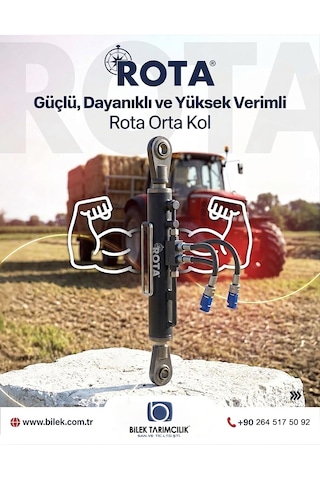 Hidrolik Orta Kol 55 Cm Dar Delik Rota