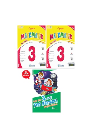 3.sınıf Beceri Temelli Matematik Yolculuğu 1. Kitap Ve 2. Kitap+ Fen Bilimleri Çalışma Kitabım