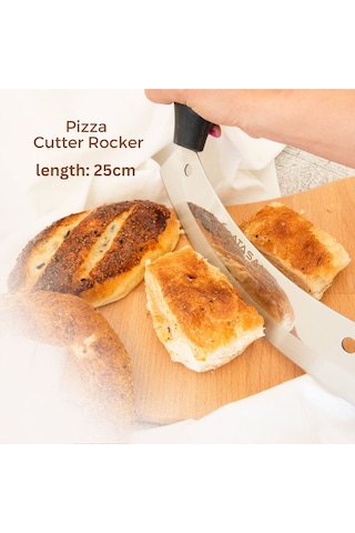 Atasan Kıyma Bıçağı Zırh Satır Et Bıçağı Pizza Bıçağı