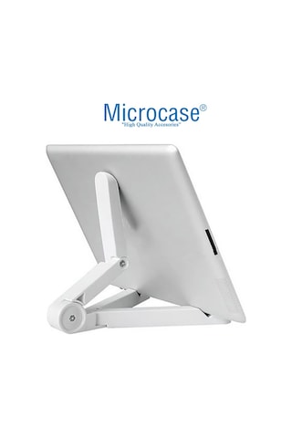 Microcase Masaüstü Katlanabilir Telefon Tablet Stand Beyaz Al2457