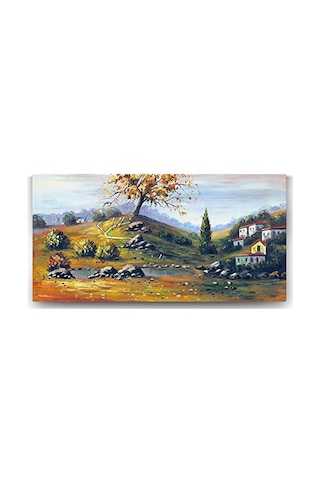 Manzarası Tablosu 162 X 70-5 Parçalı