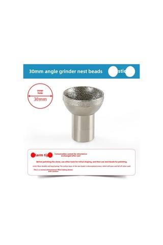 Suofeng Kömürleme Taş, Misk Ve Taş Heykel İçin Elmas Kaplama 30mm Köşe Freze Yuvarlak Kesici Aleti